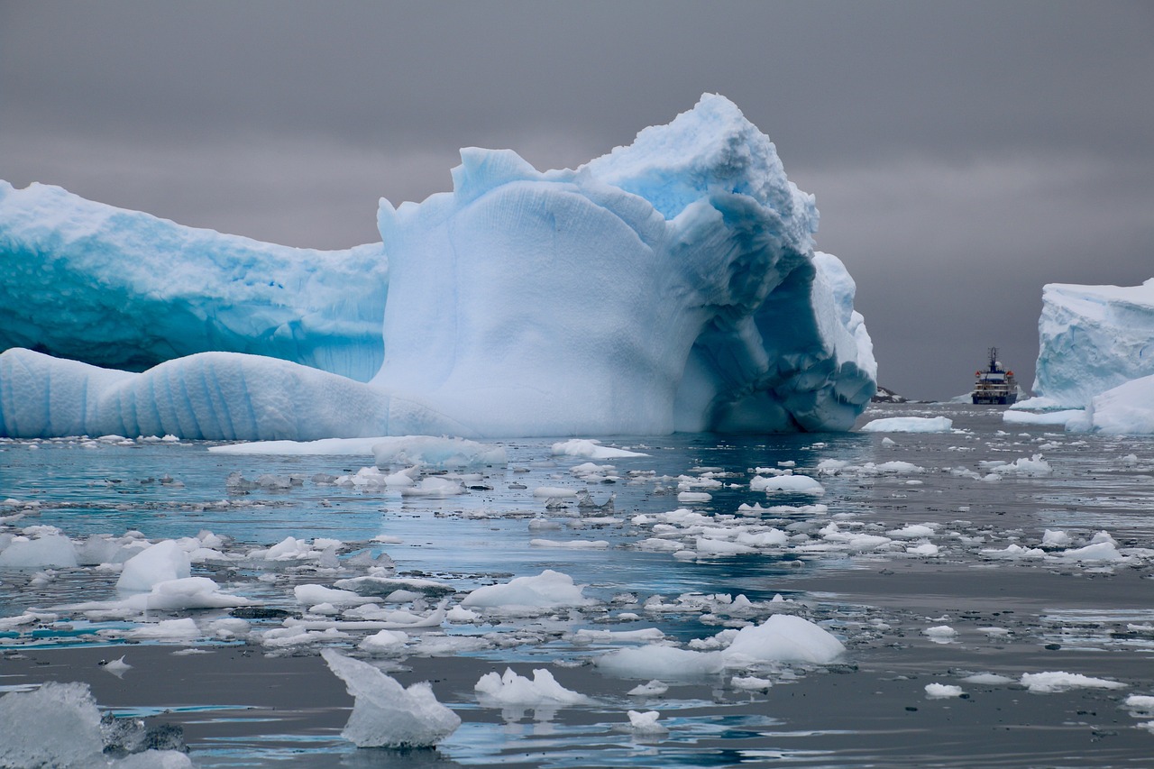 glaciares na antártida